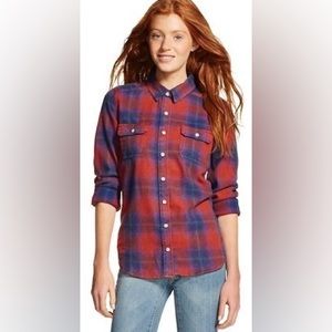 Mossimo Supply Co. Flannel Plaid Shirt